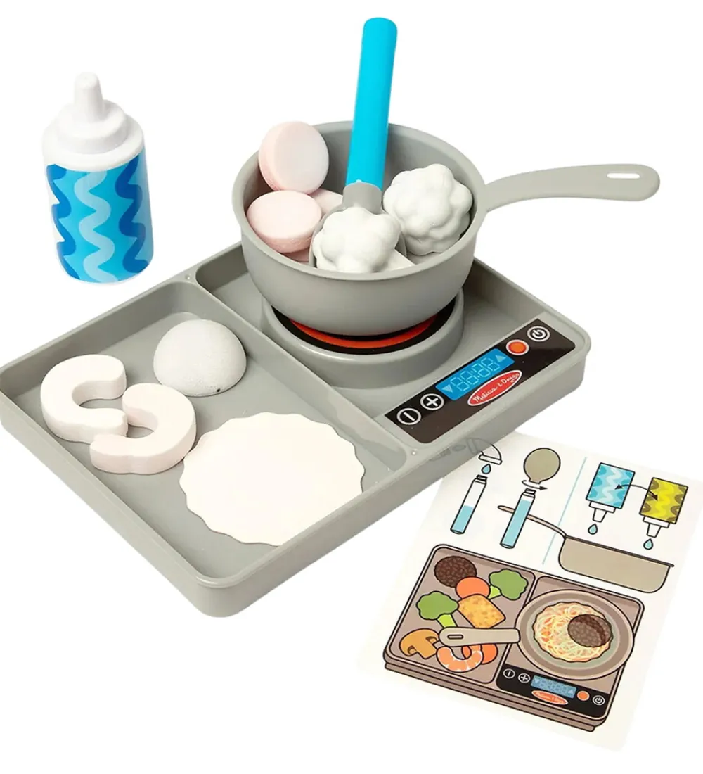 Rolleleg|Legemad-Melissa & Doug Legemad - 19 dele - Kogeplade