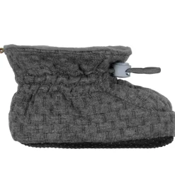 Melton Hjemmesko*Futter - Noos - Medium Grey Melange