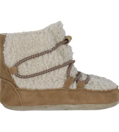 Hjemmesko-Melton Skindfutter - Hiking Teddy - Oxford Tan