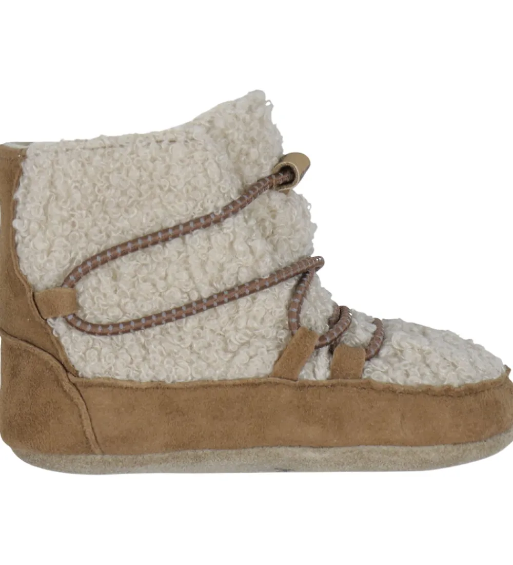 Hjemmesko-Melton Skindfutter - Hiking Teddy - Oxford Tan