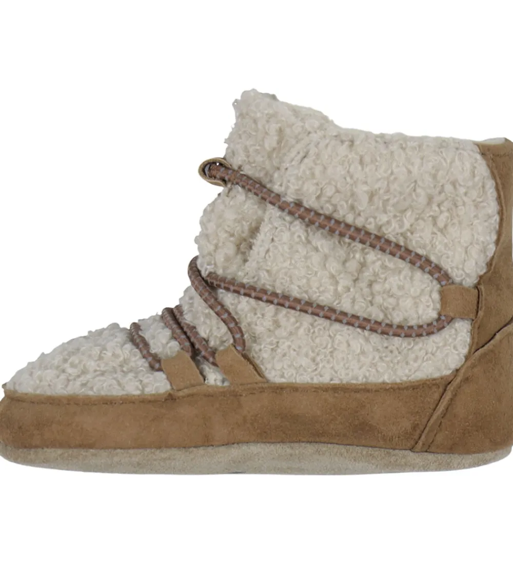Hjemmesko-Melton Skindfutter - Hiking Teddy - Oxford Tan