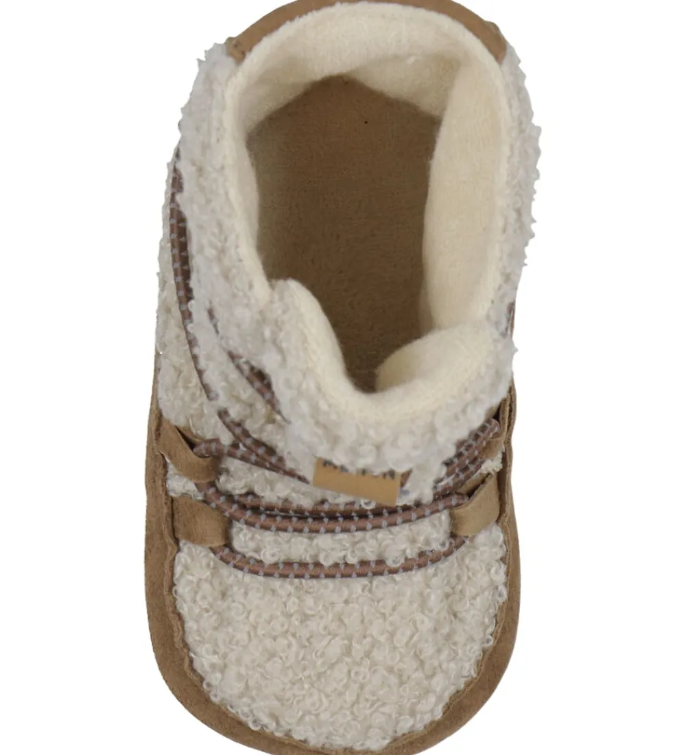 Hjemmesko-Melton Skindfutter - Hiking Teddy - Oxford Tan