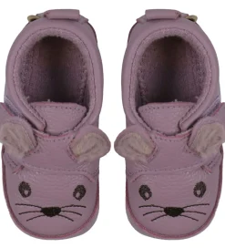 Hjemmesko-Melton Skindfutter - Noos - Mouse - Heather Mauve