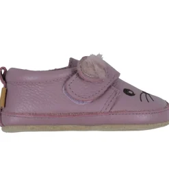 Hjemmesko-Melton Skindfutter - Noos - Mouse - Heather Mauve