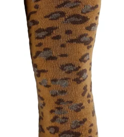 Melton Strømpebukser*Strømpebukser - Leopard - Biscuit