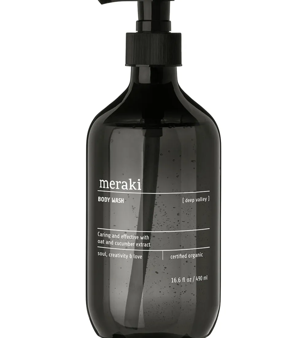 Pleje- Og Toiletartikler-Meraki Body Wash - 490 ml - Deep Valley
