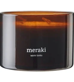 Duftlys-Meraki Duftlys - 340g - Dark Wood