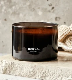Duftlys-Meraki Duftlys - 340g - Dark Wood