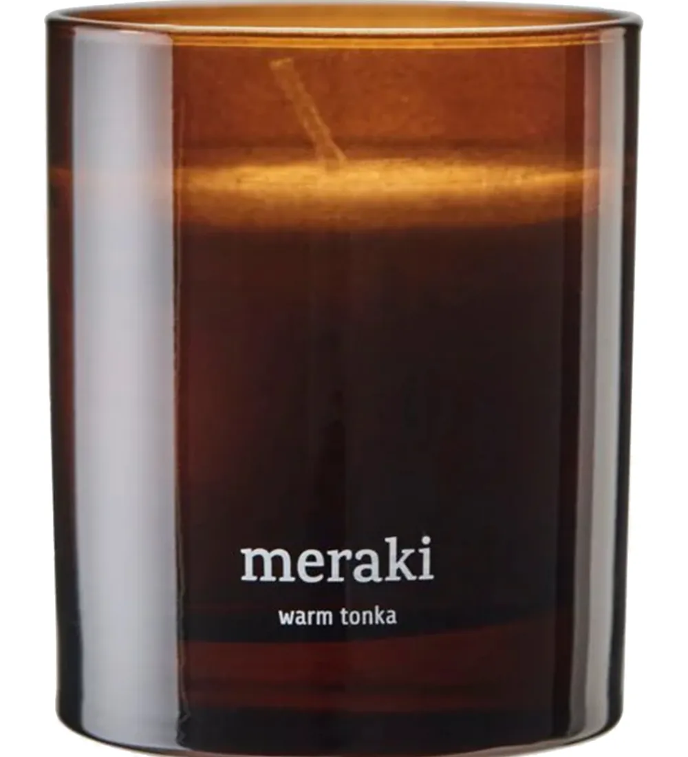 Duftlys-Meraki Duftlys - 200g - Dark Wood