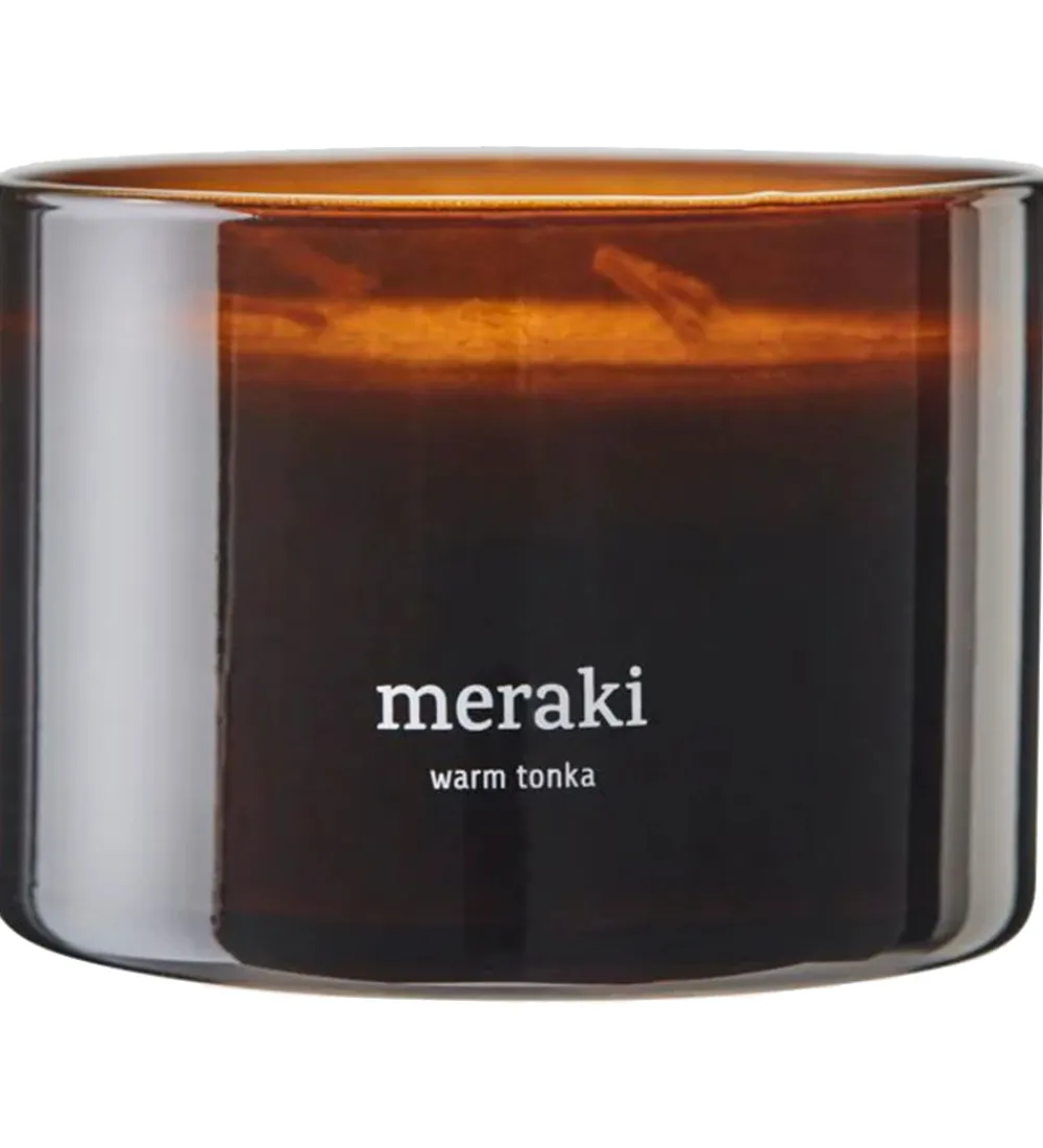 Duftlys-Meraki Duftlys - 340g - Warm Tonka