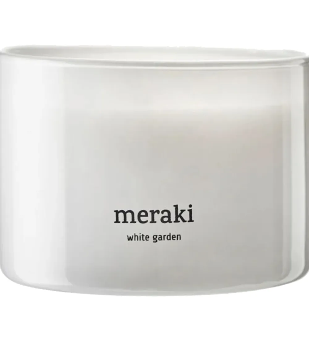 Duftlys-Meraki Duftlys - 340g - White Garden