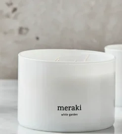 Duftlys-Meraki Duftlys - 340g - White Garden