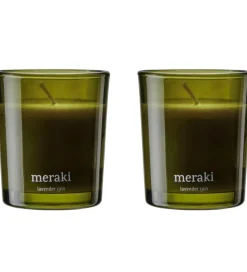Meraki Duftlys*Duftlys - 2-pak - 2x60g - Lavender Rain
