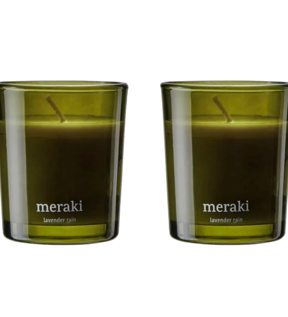 Meraki Duftlys*Duftlys - 2-pak - 2x60g - Lavender Rain