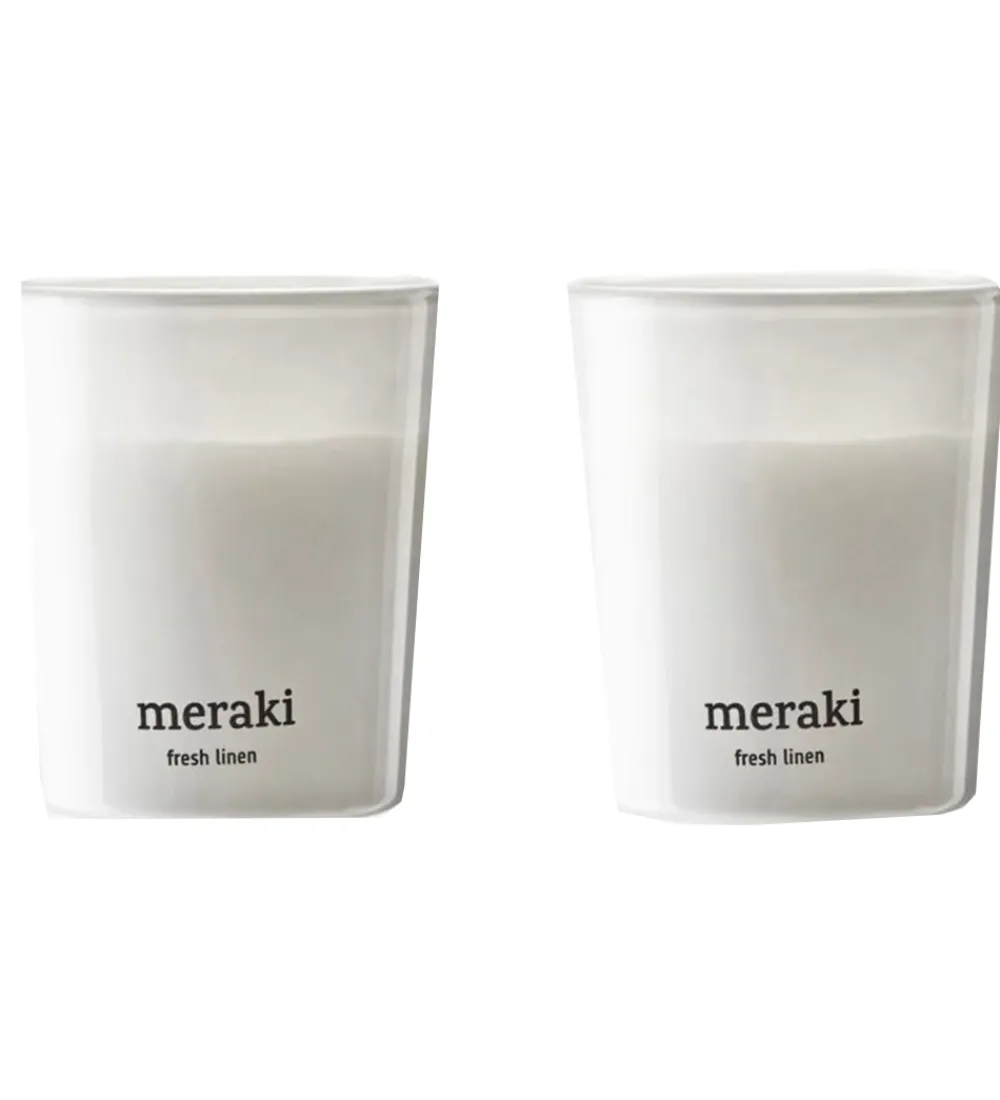Meraki Duftlys*Duftlys - 2-pak - 2x60g - White Garden