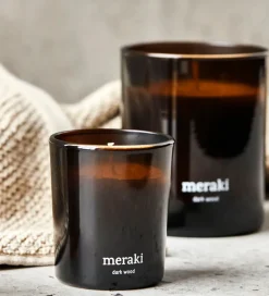 Duftlys-Meraki Duftlys - 2-pak - 2x60g - Dark Wood