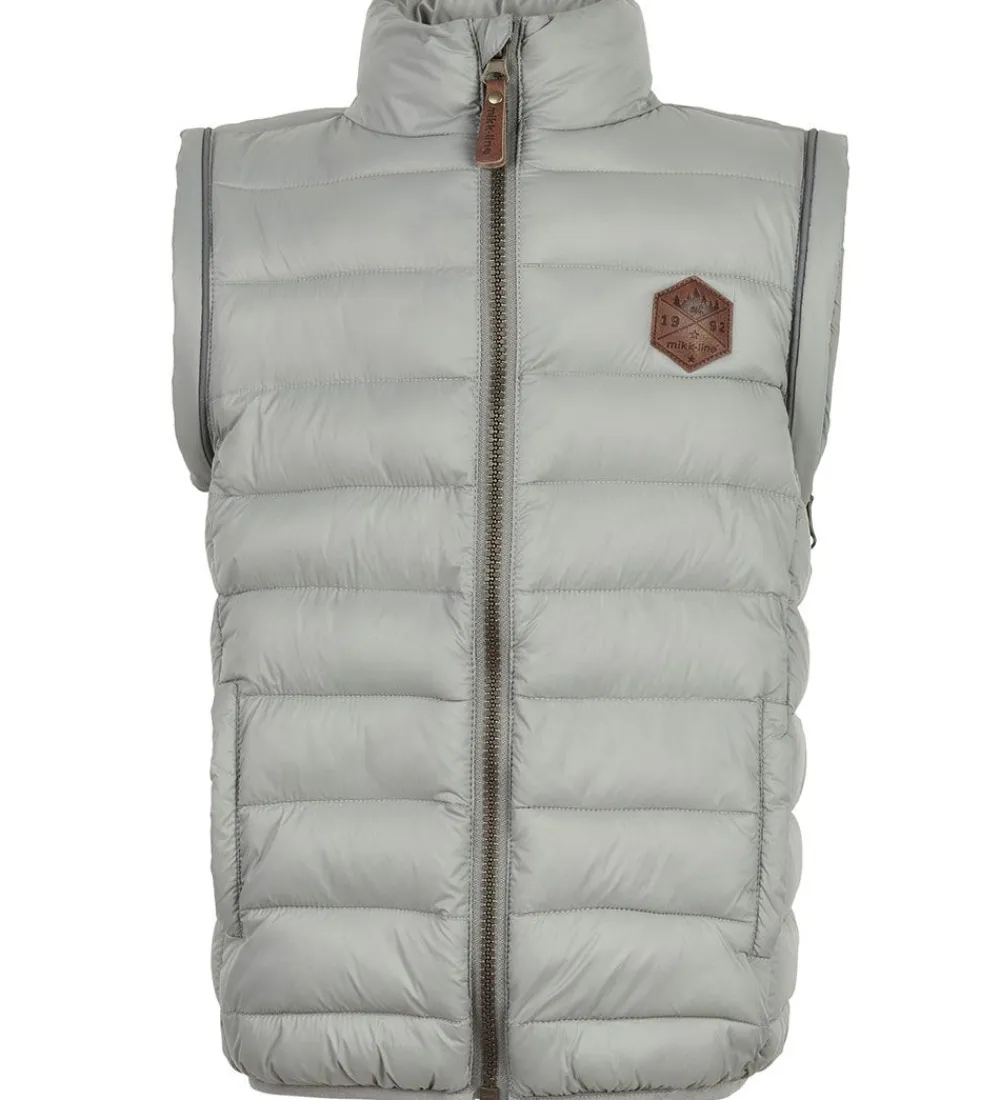 Mikk-Line Dunveste Og Dyneveste*Dynejakke/Vest - 2-i-1 - Neutral Gray
