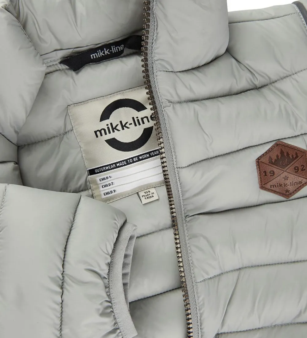 Mikk-Line Dunveste Og Dyneveste*Dynejakke/Vest - 2-i-1 - Neutral Gray