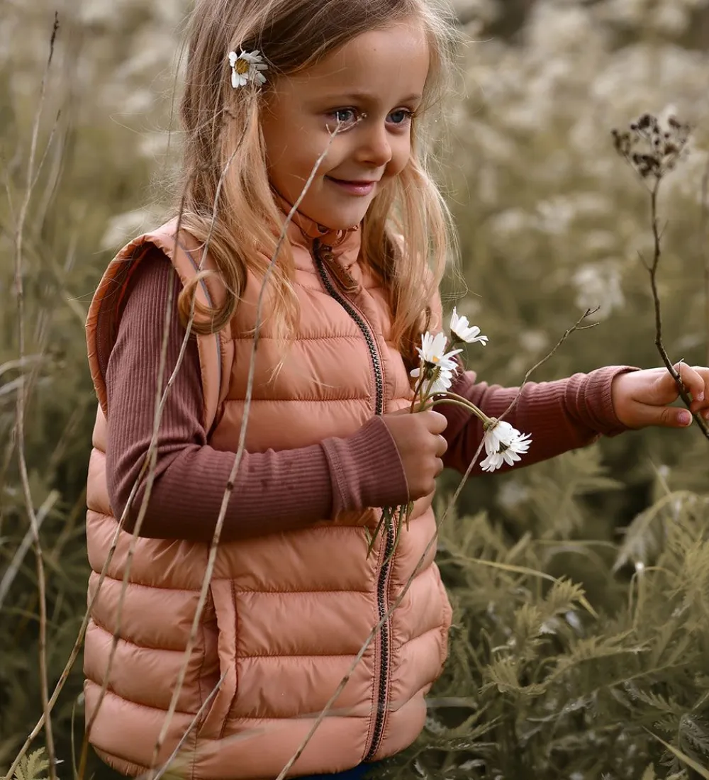 Mikk-Line Dunveste Og Dyneveste*Dynejakke/Vest - 2-i-1 - Tawny Brown