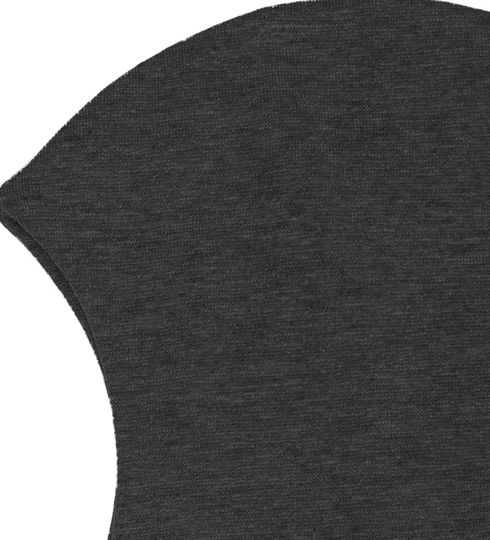 Dekoration|Bogstaver-Mikk-Line Elefanthue - Noos - 2-lags - Dark Grey Melange