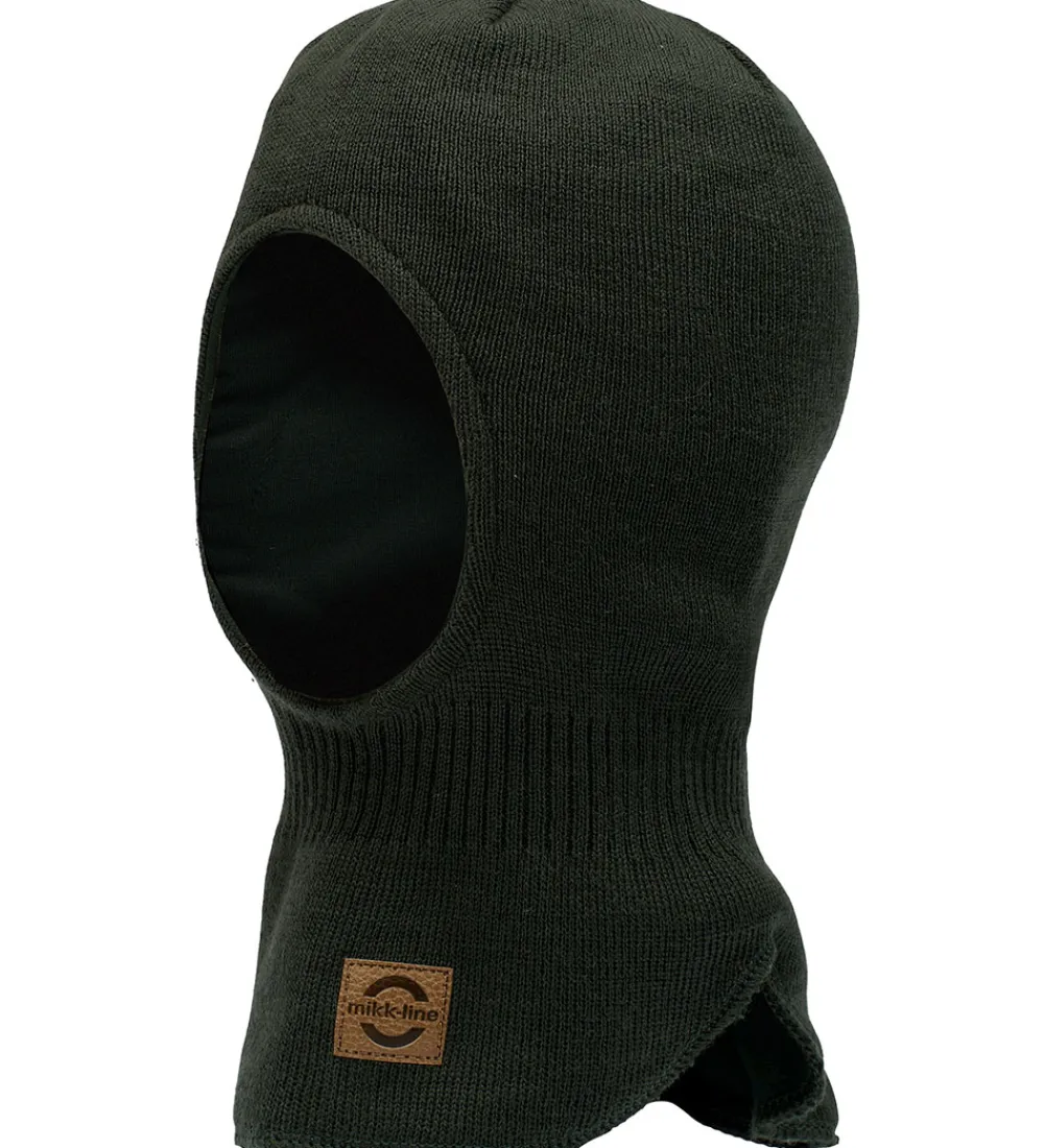 Mikk-Line Elefanthuer*Elefanthue - Strik - Uld/Akryl - 2-lags - Darkest Spro