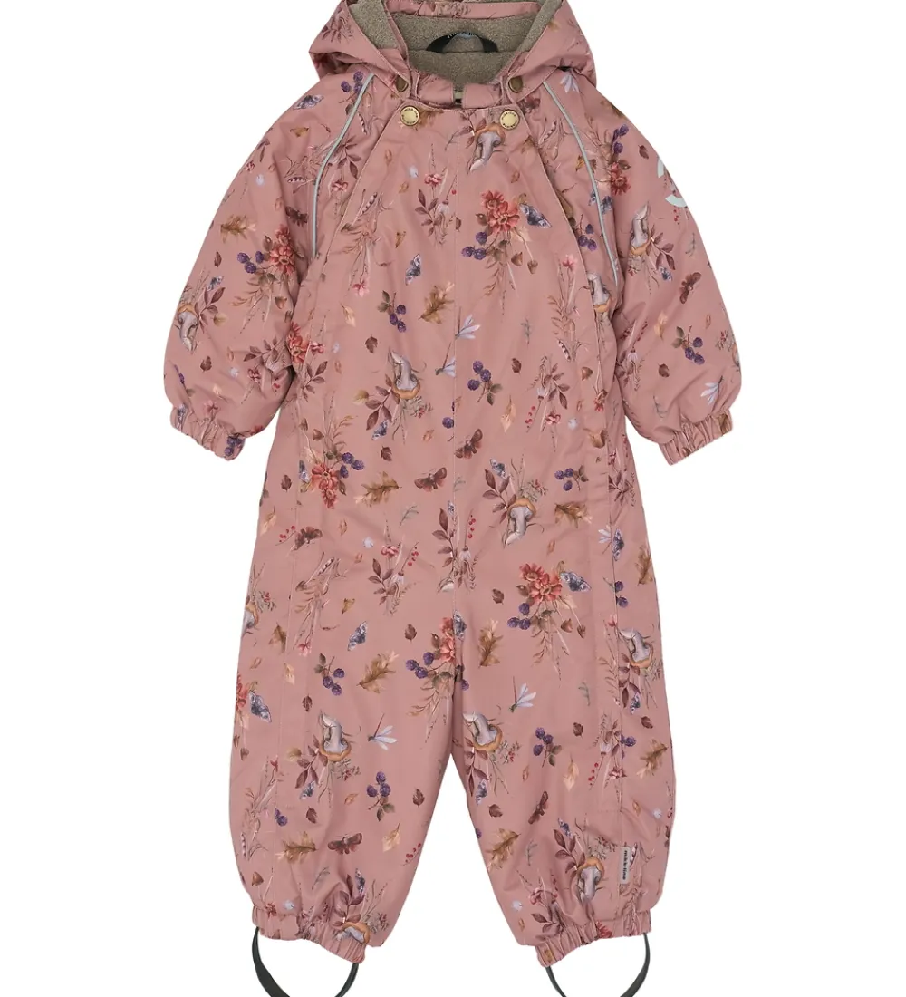 Mikk-Line Flyverdragter*Flyverdragt - AOP Floral - Burlwood
