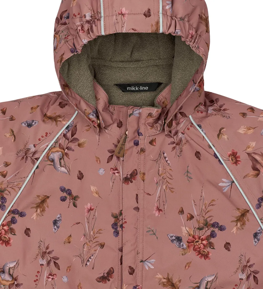Mikk-Line Flyverdragter*Flyverdragt - Floral - Burlwood m. Print