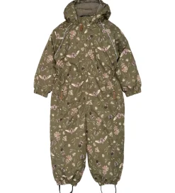 Mikk-Line Flyverdragter*Flyverdragt - Forrest - Burnt Olive m. Print