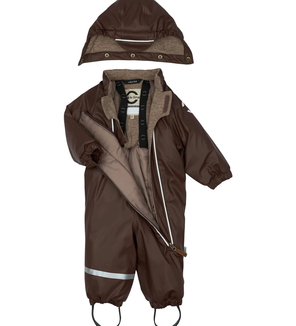 Flyverdragter-Mikk-Line Flyverdragt - PU - Recycled - French Roast