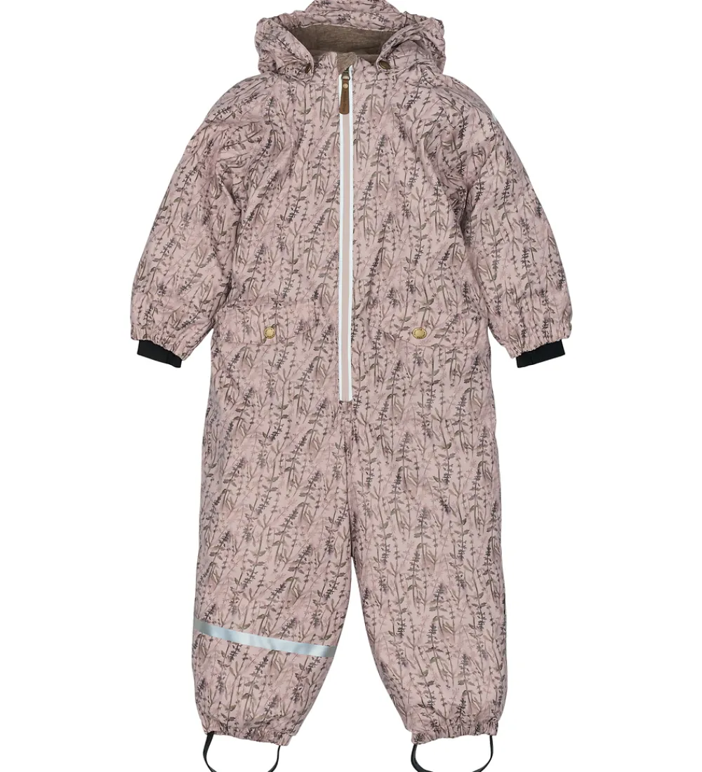 Flyverdragter-Mikk-Line Flyverdragt - PU - Recycled - Cloud Gray m. Print