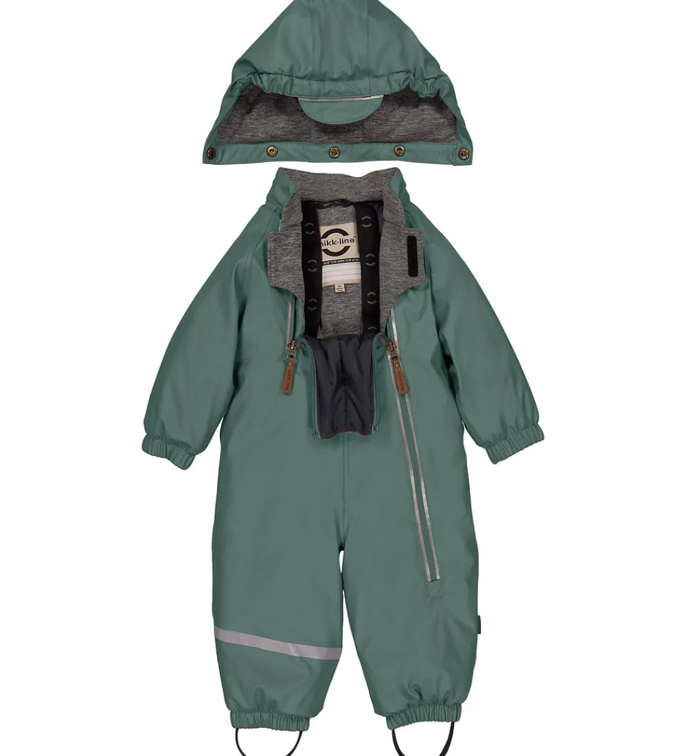 Mikk-Line Flyverdragter*Flyverdragt - PU - Recycled - Balsam Green