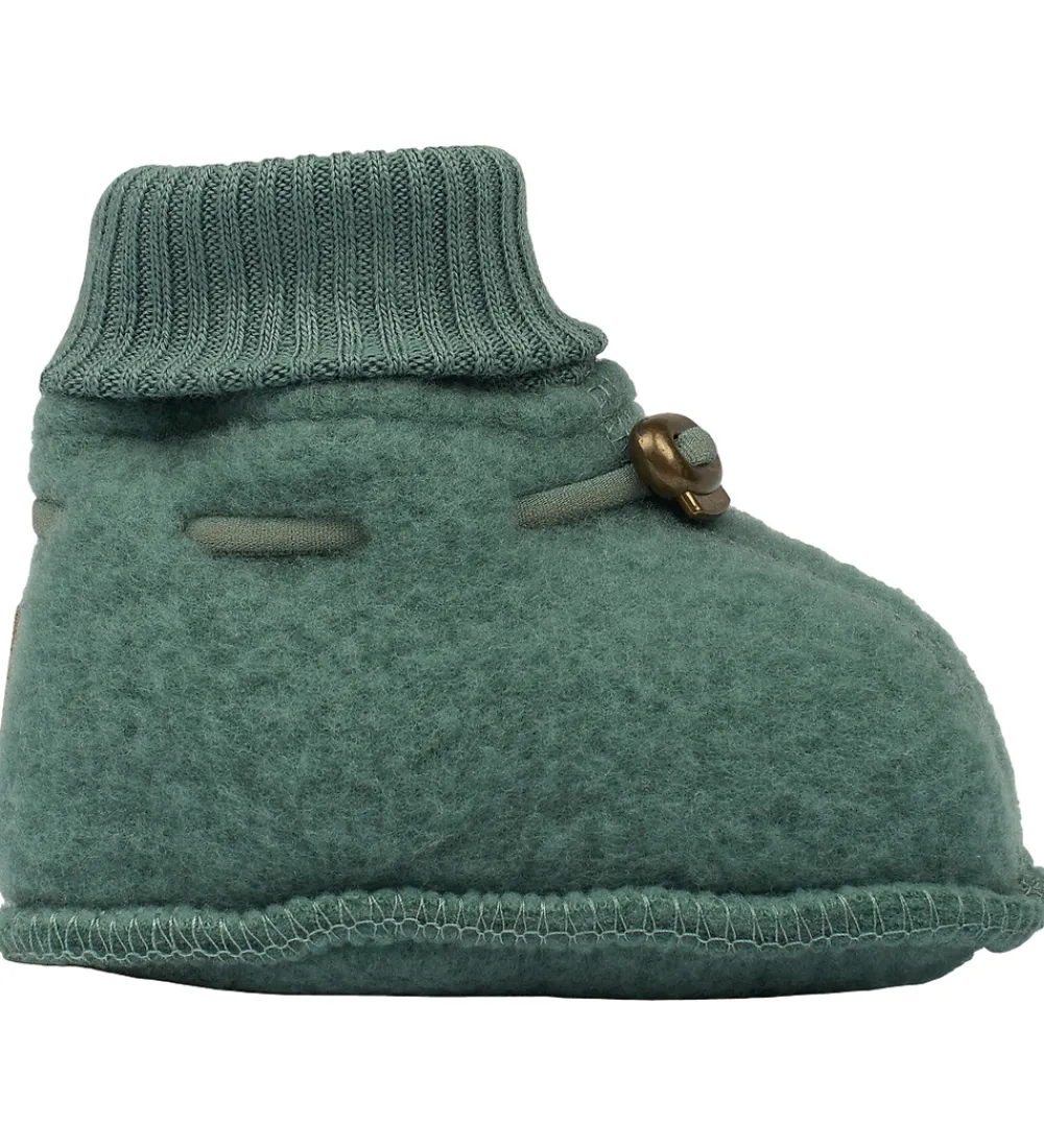 Hjemmesko-Mikk-Line Futter - Uld - Balsam Green