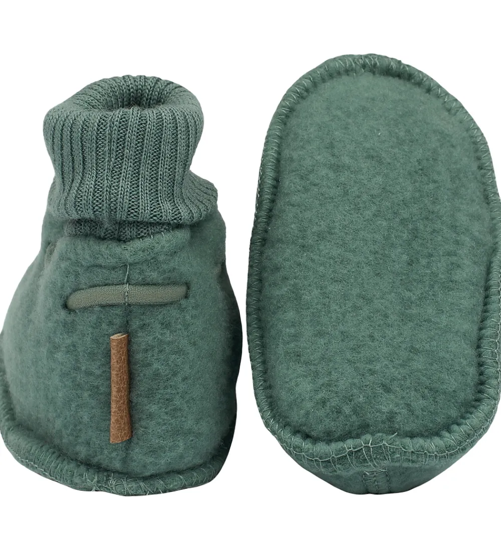 Hjemmesko-Mikk-Line Futter - Uld - Balsam Green