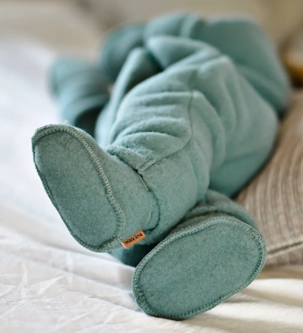 Hjemmesko-Mikk-Line Futter - Uld - Balsam Green
