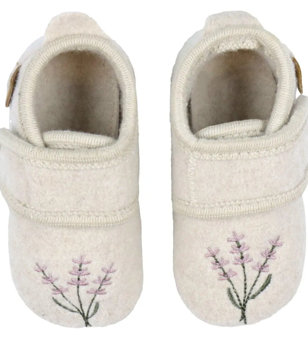 Mikk-Line Hjemmesko*Hjemmesko - Prewalker Uld - Off White