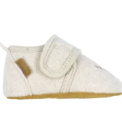 Mikk-Line Hjemmesko*Hjemmesko - Prewalker Uld - Off White