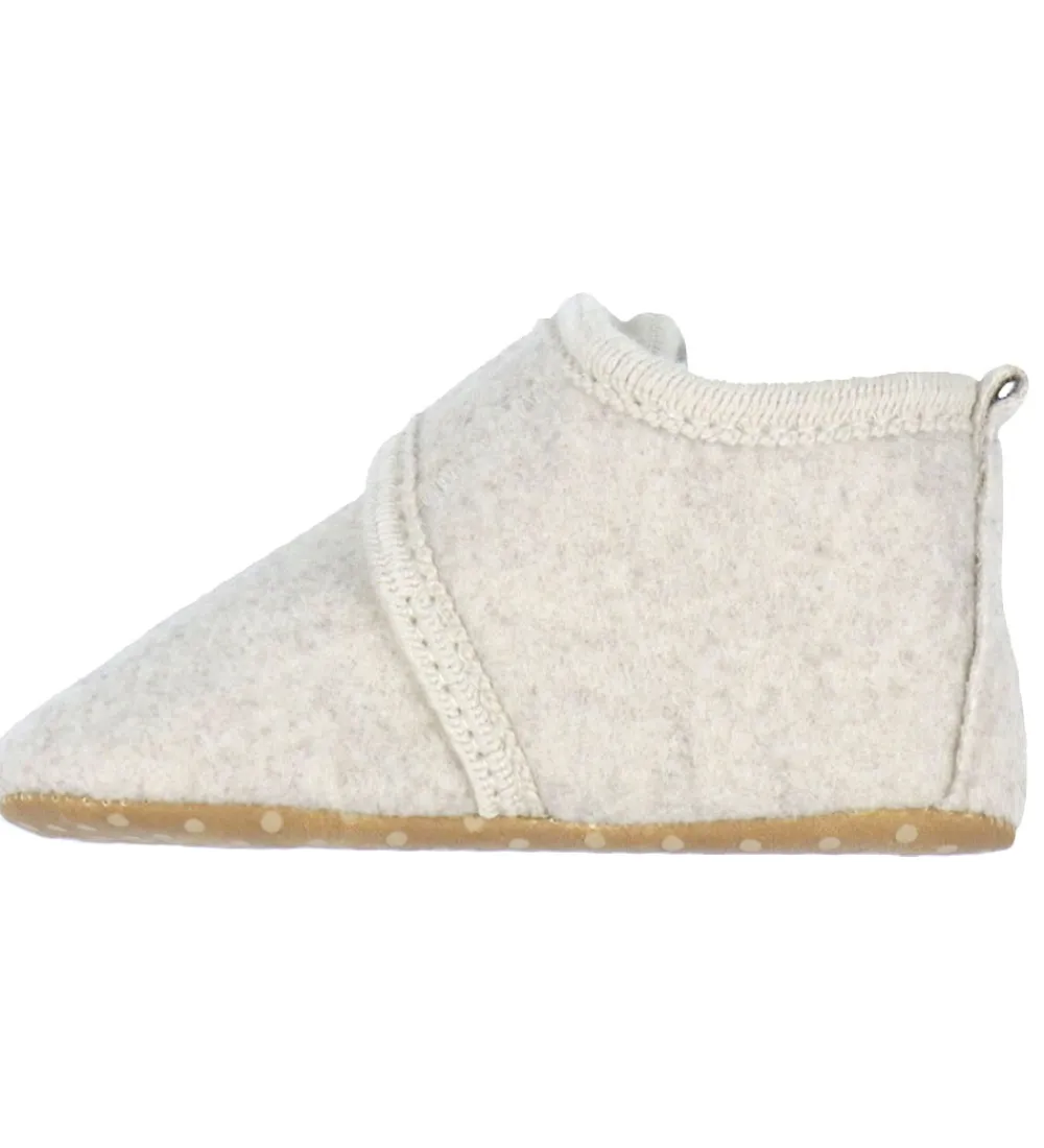 Mikk-Line Hjemmesko*Hjemmesko - Prewalker Felt - Off White
