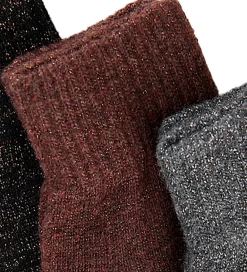 Mikk-Line Handsker Og Luffer*Luffer - Uld/Polyamid - 3-pak - French Roast-Black-An