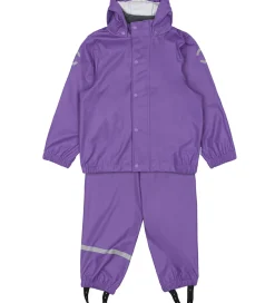 Mikk-Line Regntøj*Regntøj m. Seler - PU - Deep Lavender