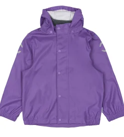 Mikk-Line Regntøj*Regntøj m. Seler - PU - Deep Lavender