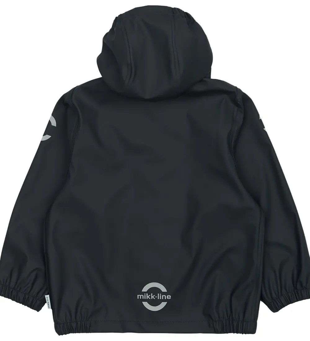 Mikk-Line Regntøj*Regntøj m. Seler - PU - Dark Navy