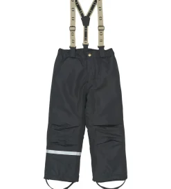Mikk-Line Skibukser|Skibukser*Skibukser m. Seler - Recycled - Sort
