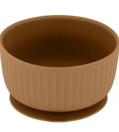 Skåle-Mikk-Line Skåle - 2-pak - Silikone - White Swan/Brown Sugar