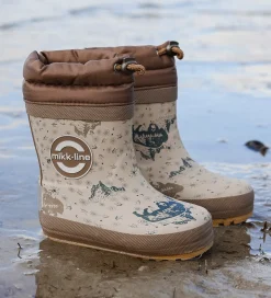 Termostøvler|Gummistøvler-Mikk-Line Termostøvler - Winter Wellies - Coriander