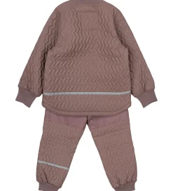 Termotøj-Mikk-Line Termotøj - Duvet - Coated - Twilight Mauve