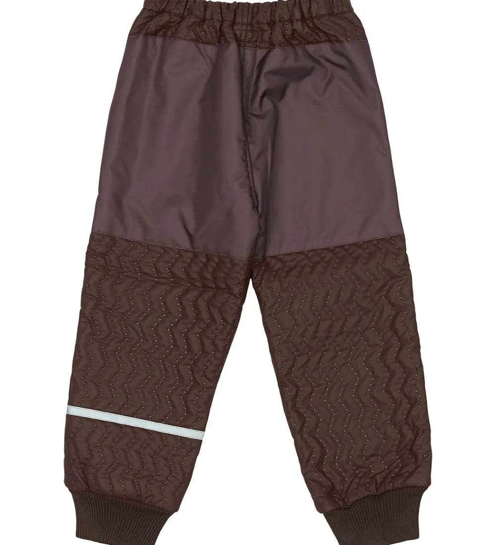 Termotøj-Mikk-Line Termotøj m. Fleece - Duvet - Coated - French Roast