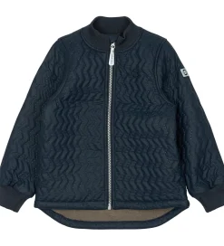 Termotøj-Mikk-Line Termotøj m. Fleece - Duvet - Coated - Blue Nights