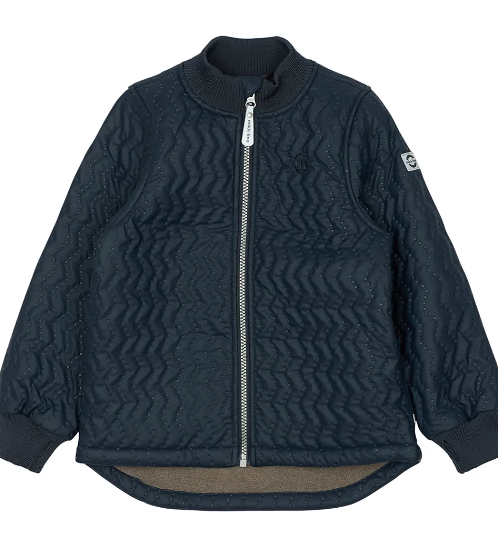 Termotøj-Mikk-Line Termotøj m. Fleece - Duvet - Coated - Blue Nights
