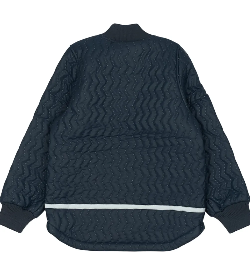 Termotøj-Mikk-Line Termotøj m. Fleece - Duvet - Coated - Blue Nights