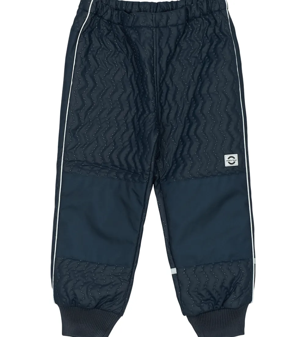 Termotøj-Mikk-Line Termotøj m. Fleece - Duvet - Coated - Blue Nights